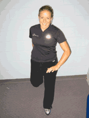 Thigh or Quad Stretch Stretches Exercise