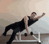 Dumbbell Lateral Inline Shoulder Raise