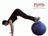 Exercise Ball Leg Lifts