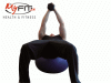 Exercise Ball Abdominal Russian Twists