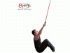Exercise Band Back Lat Pulldowns