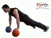 Double Medicine Ball Pushups